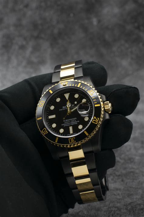 gold and black rolex watch|gold rolex price list.